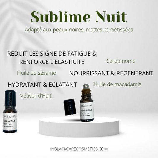 Nocturne Sublime – Éclat et Réparation – Sérum du soir